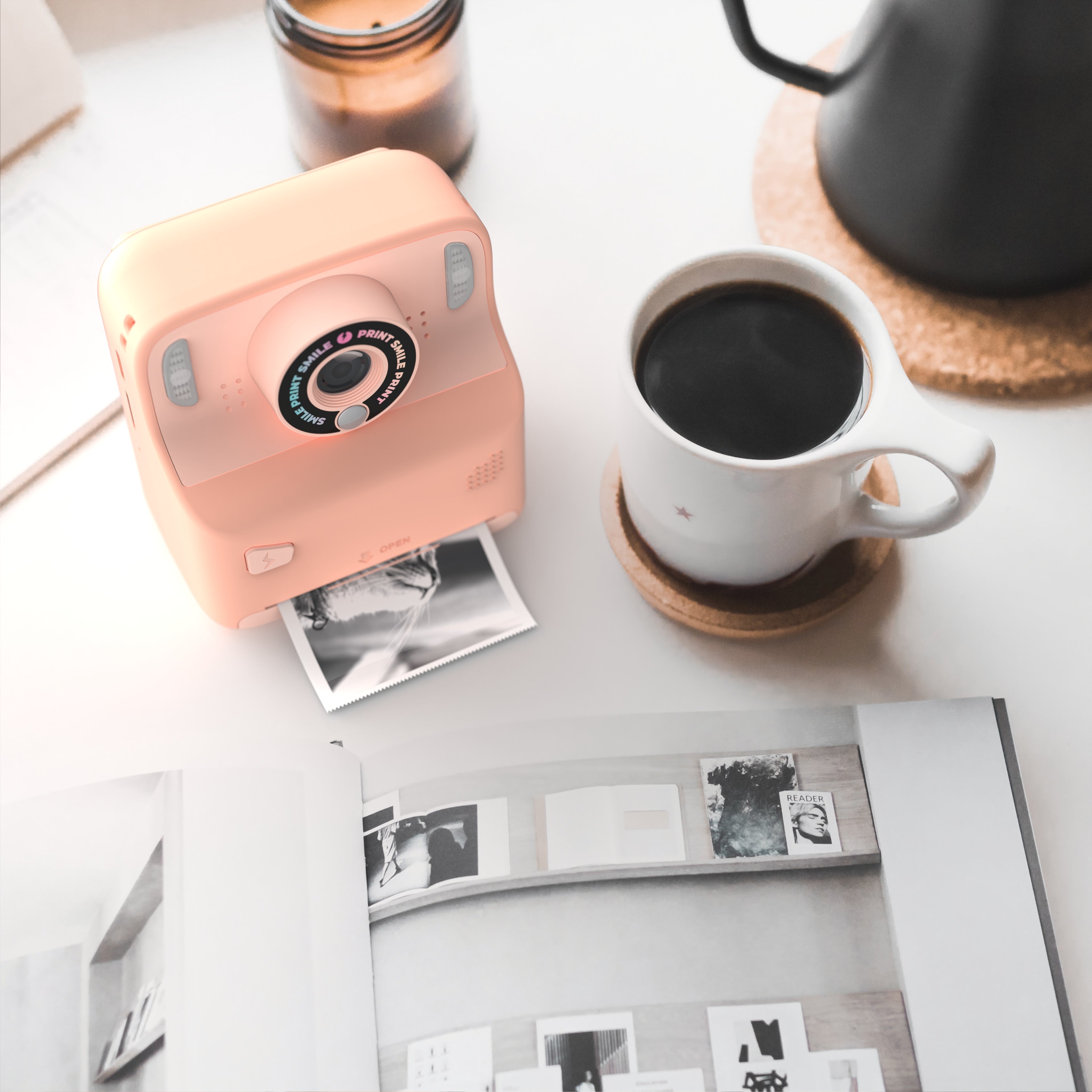 MOB - PixiPrint Click & Print camera - Roze