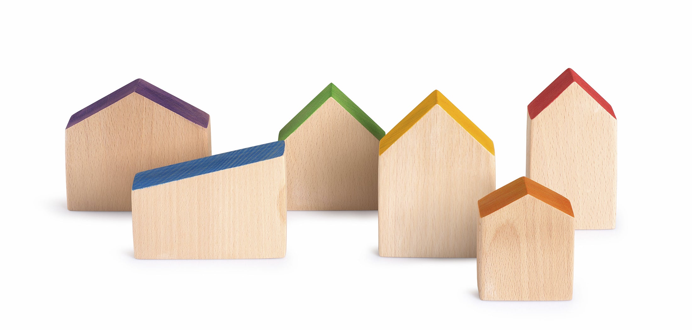 Grapat - Huisjes (6 stuks)