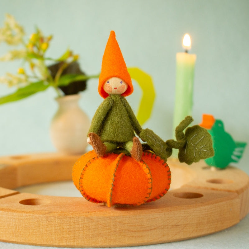 Atelier Pippilotta - DIY viltpakket - Steker pompoen