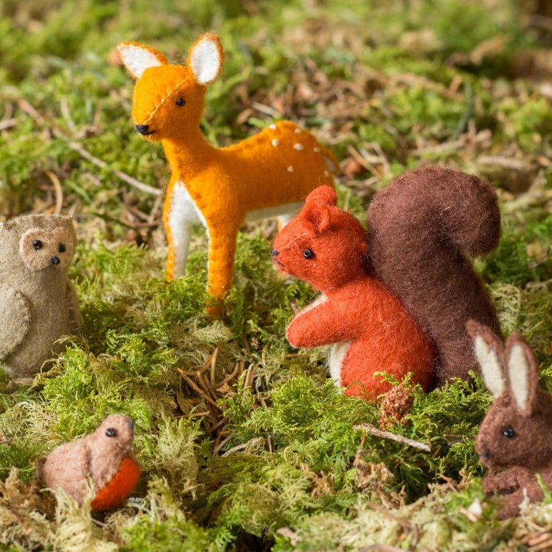 Atelier Pippilotta - DIY viltpakket - Bosdieren