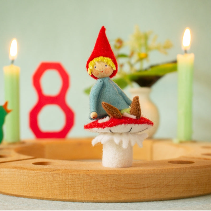 Atelier Pippilotta - DIY viltpakket - Steker paddenstoel