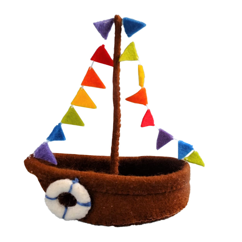 Atelier Pippilotta - DIY viltpakket - Sinterklaasbootje
