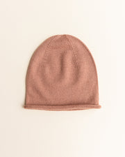 Hvid Wollen muts Efa Terracotta