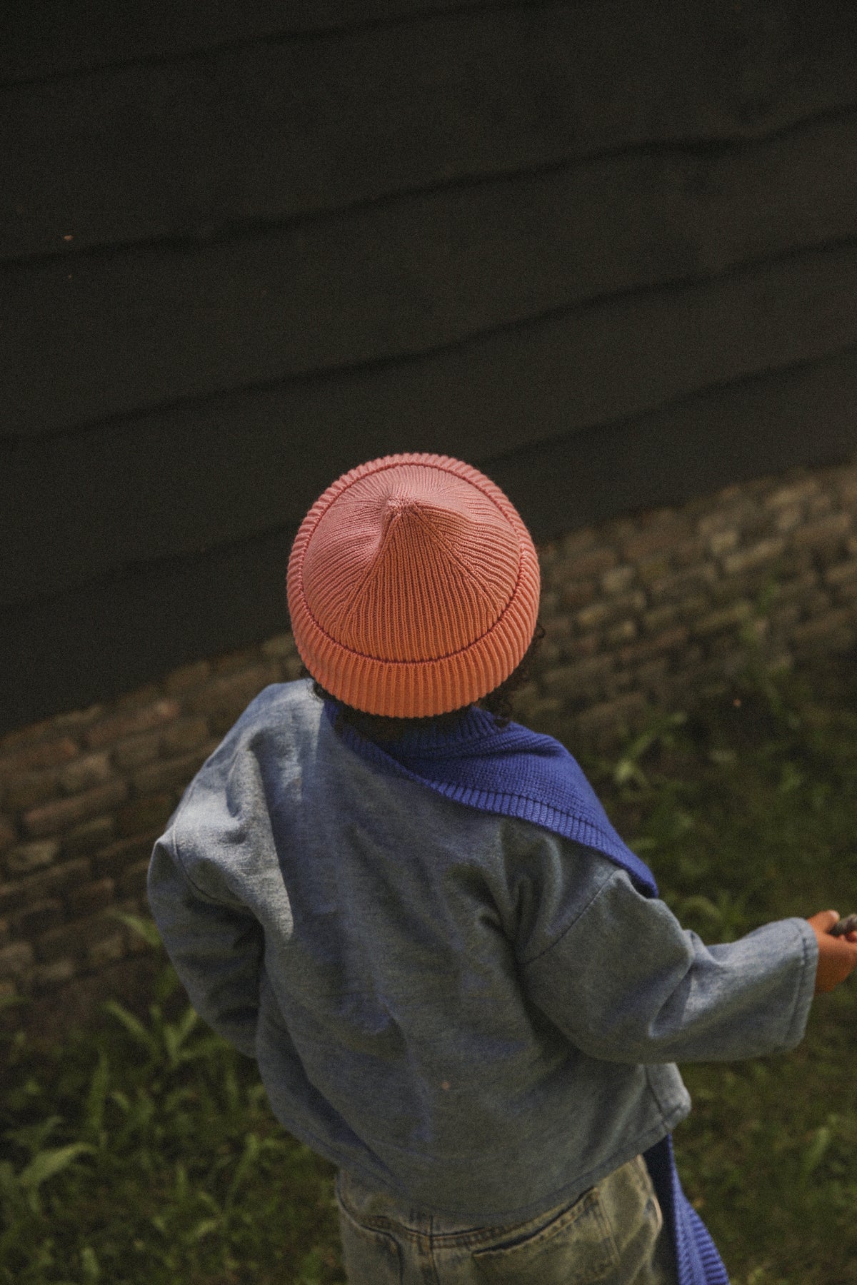 Hvid Wollen mutsje Fonzie KIDS Bubblegum