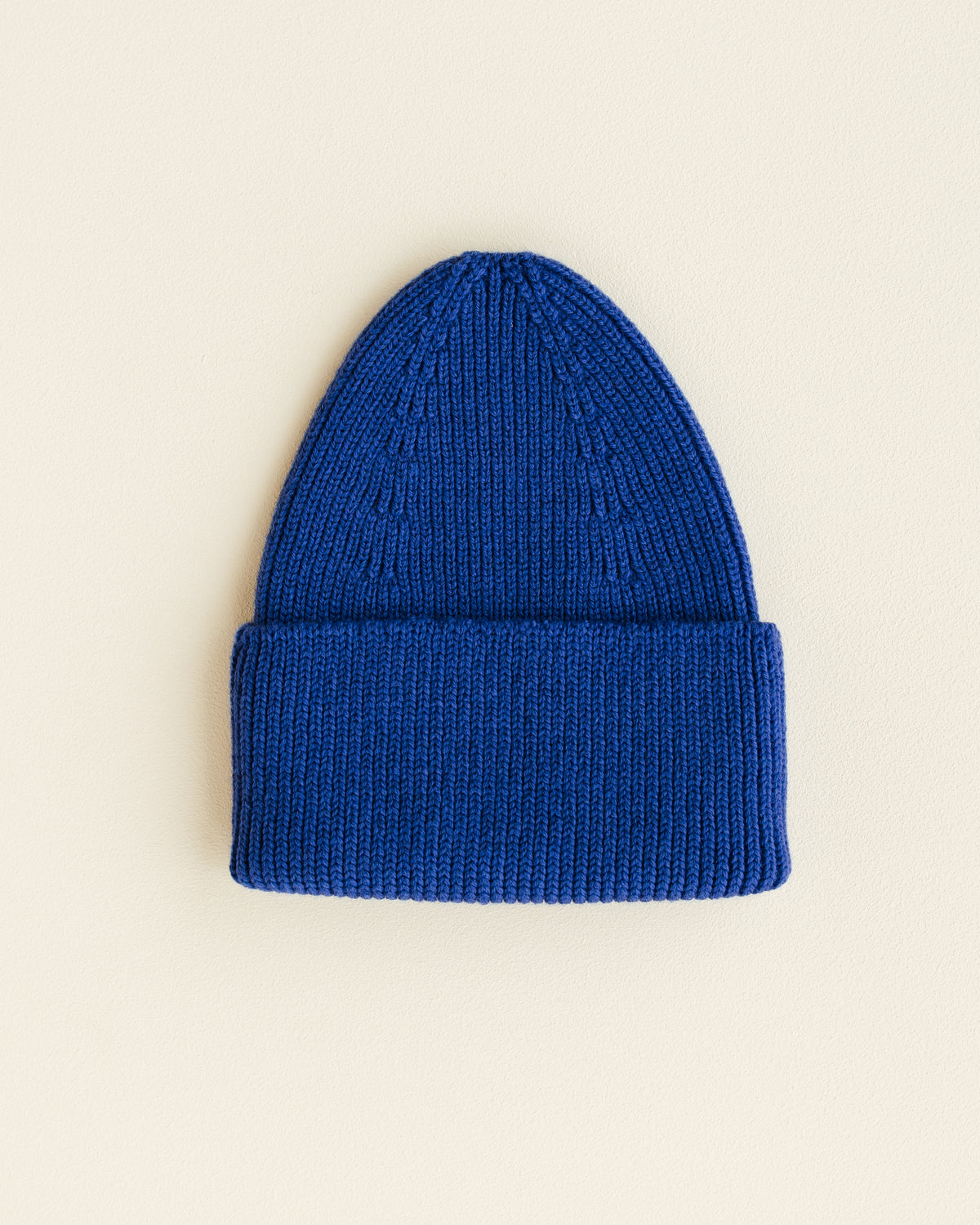 Hvid Wollen mutsje Fonzie KIDS Cobalt Blue