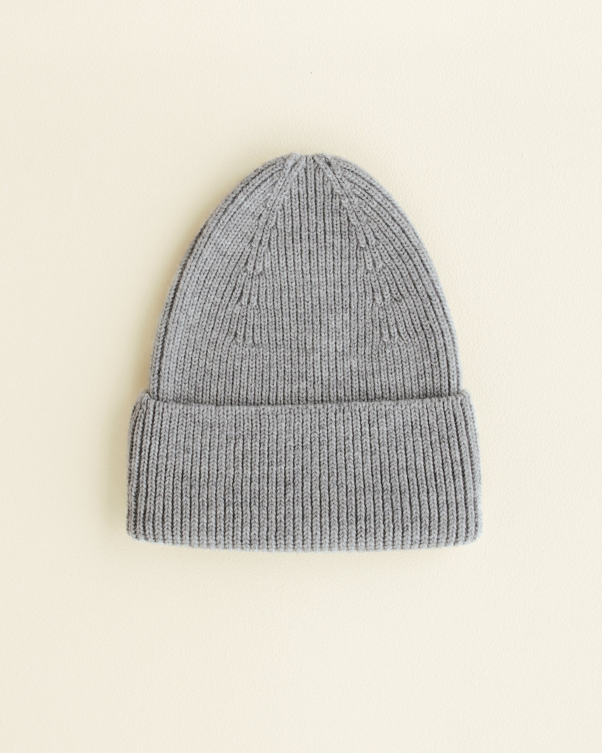 Hvid Wollen mutsje Fonzie KIDS Grey Melange