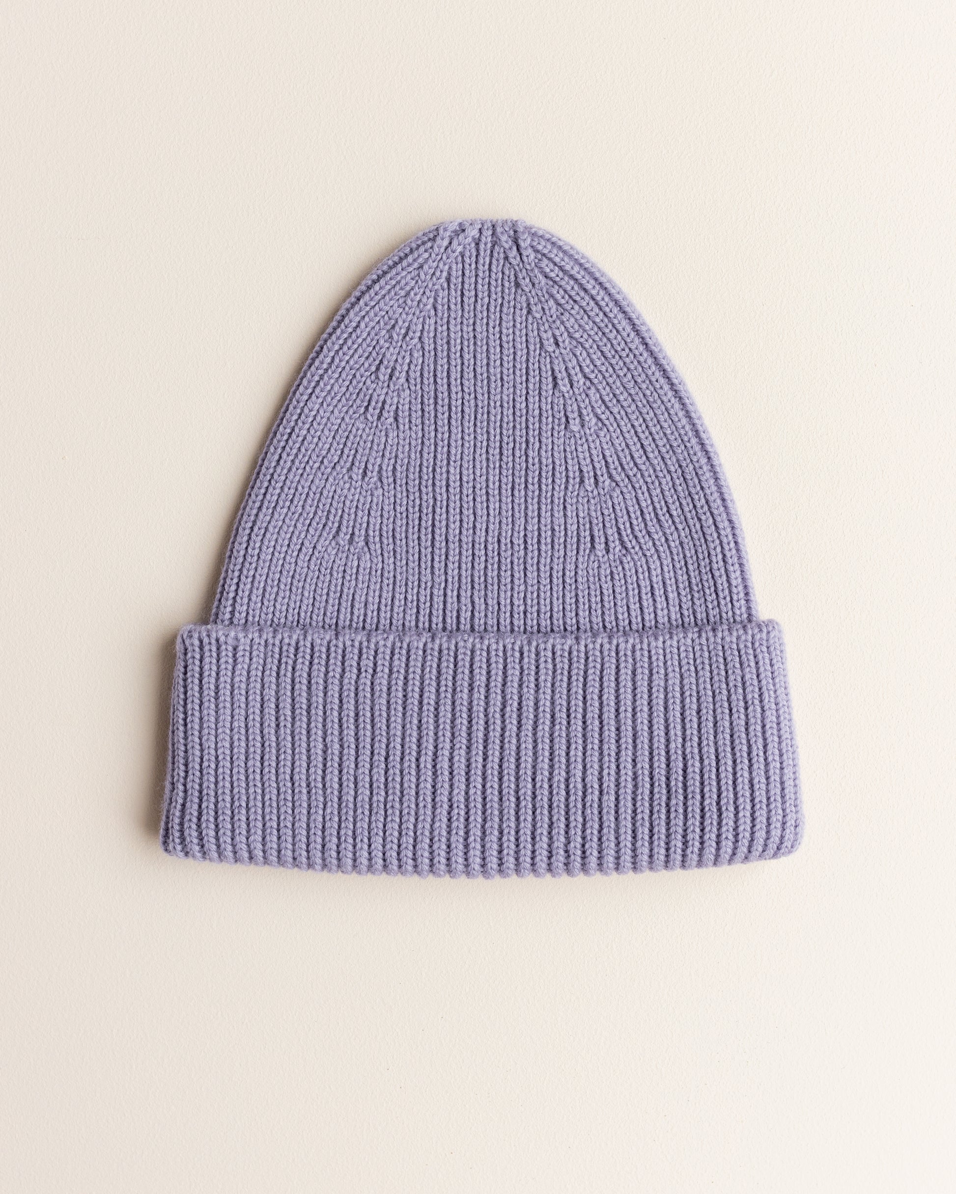 Hvid Wollen mutsje Fonzie KIDS Lilac