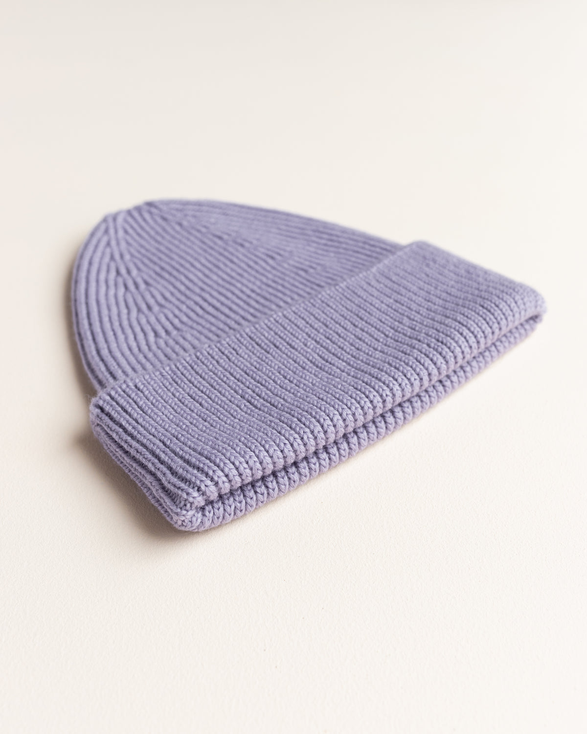 Hvid Wollen mutsje Fonzie KIDS Lilac