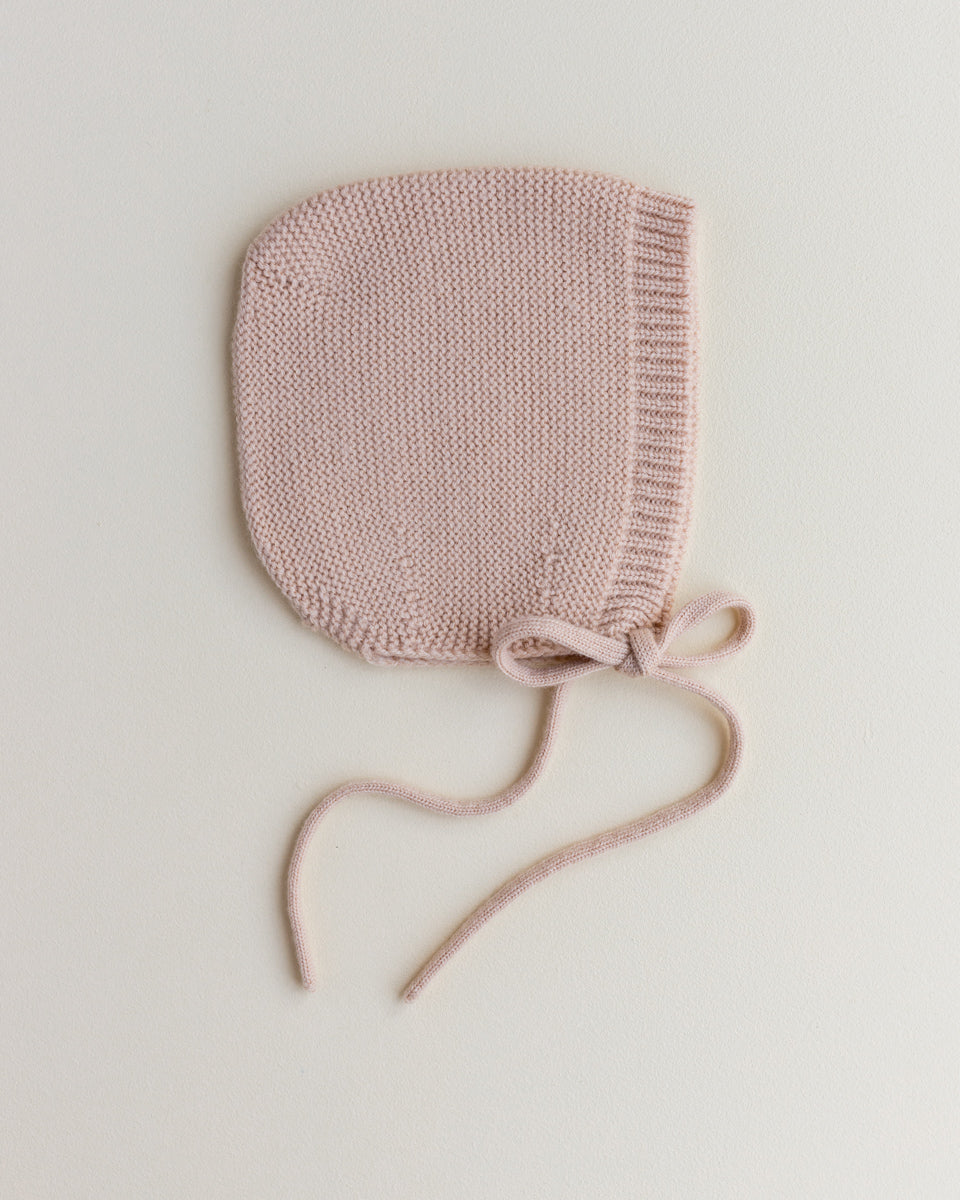 Hvid Wollen bonnet Dolly Apricot