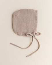 Hvid Wollen bonnet Dolly Sand