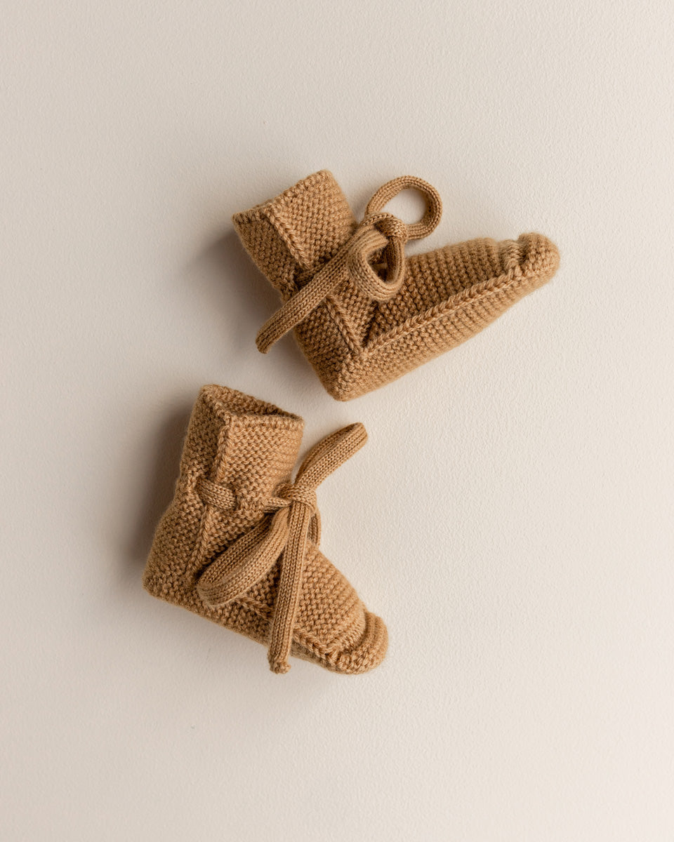 Hvid - Slofjes - 100% merinowol - Ochre
