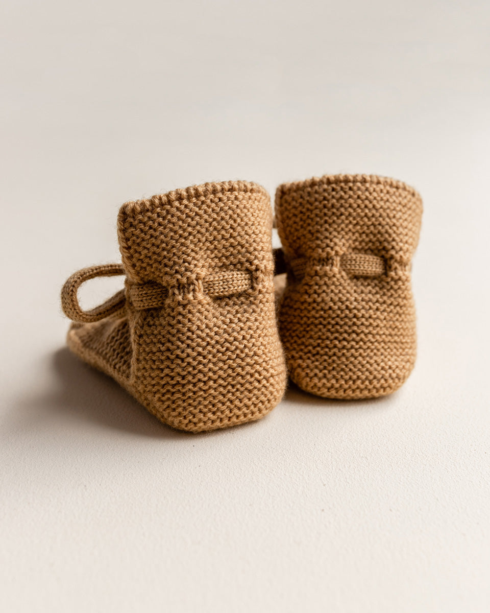 Hvid - Slofjes - 100% merinowol - Ochre