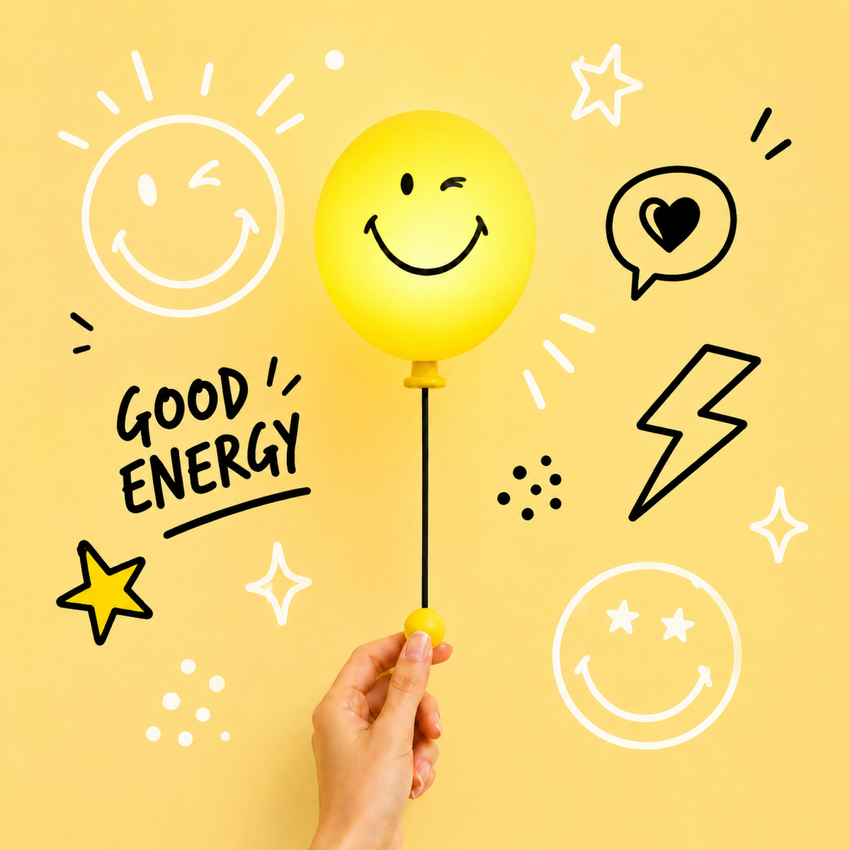 MOB - Bubbly Light Yellow SMILEY WORLD