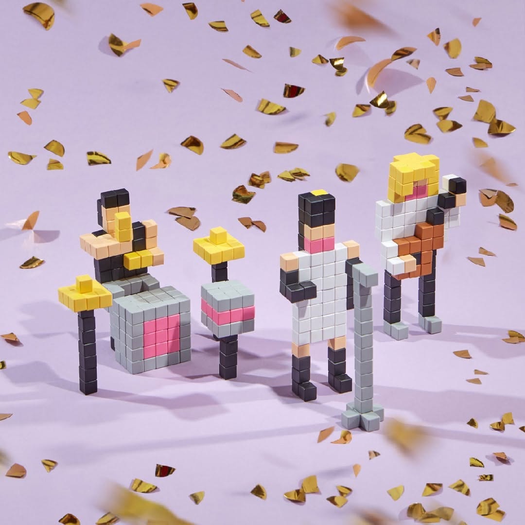 Pixio - Design serie - 1600 magneetblokjes
