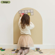 Kinderly Verwijderbaar Magnetisch Behang Beige
