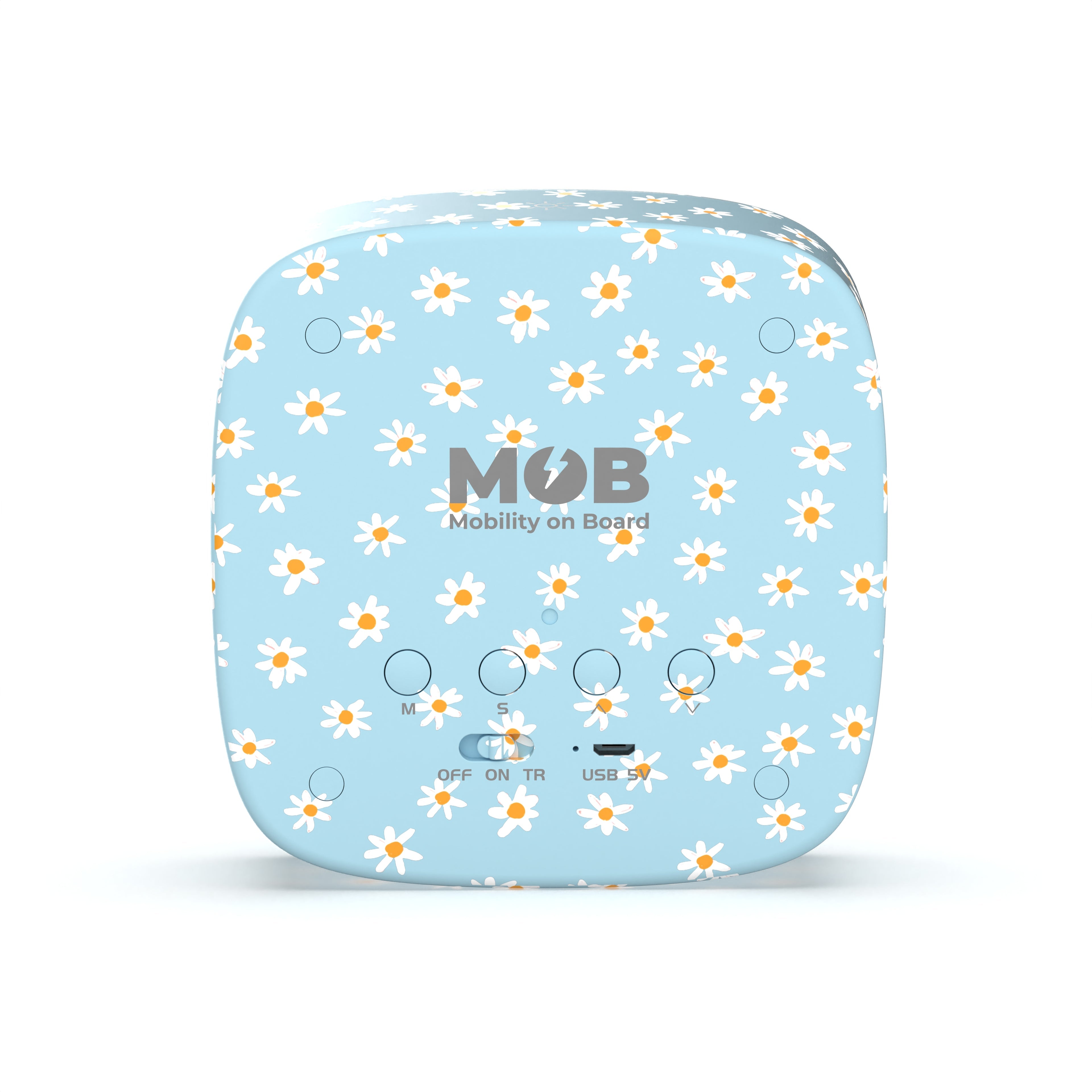 MOB - Billy wekker & nachtlampje - Blue Flower