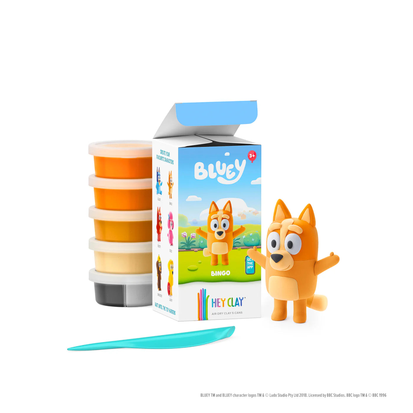 Hey Clay - Bingo LIMITED EDITION BLUEY - 5 potjes