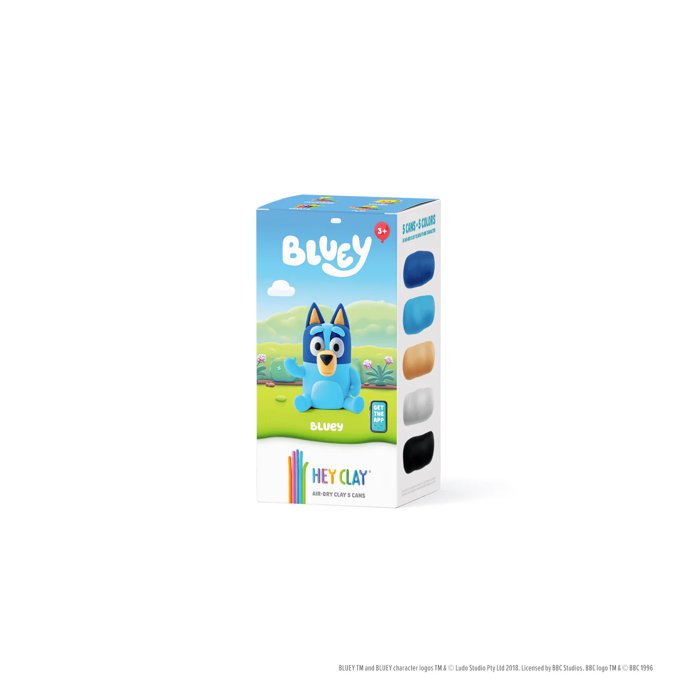 Hey Clay - Bluey LIMITED EDITION BLUEY - 5 potjes