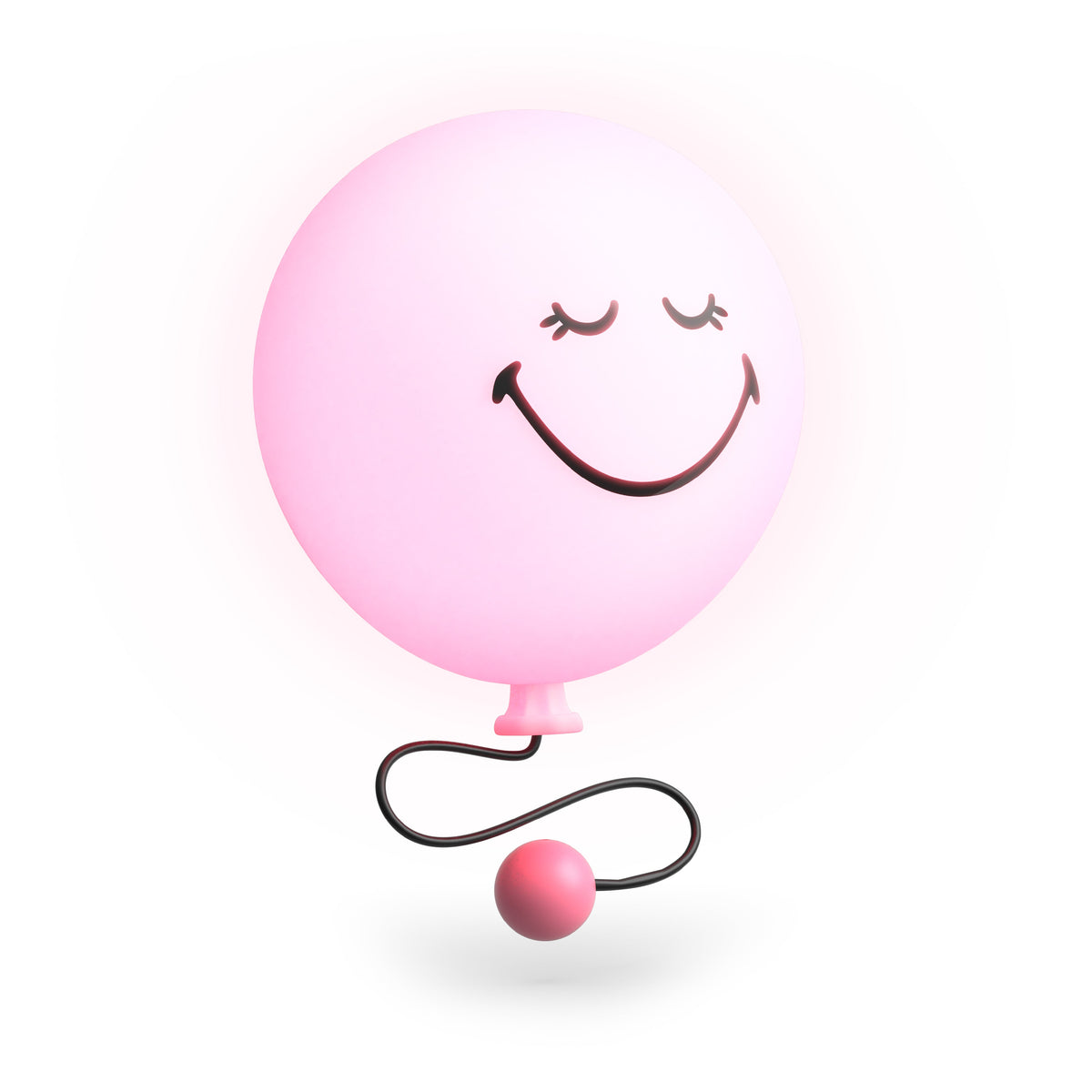 MOB - Bubbly Light roze met smiley