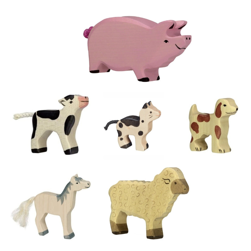 Voordeelset Holztiger Boerderijdieren