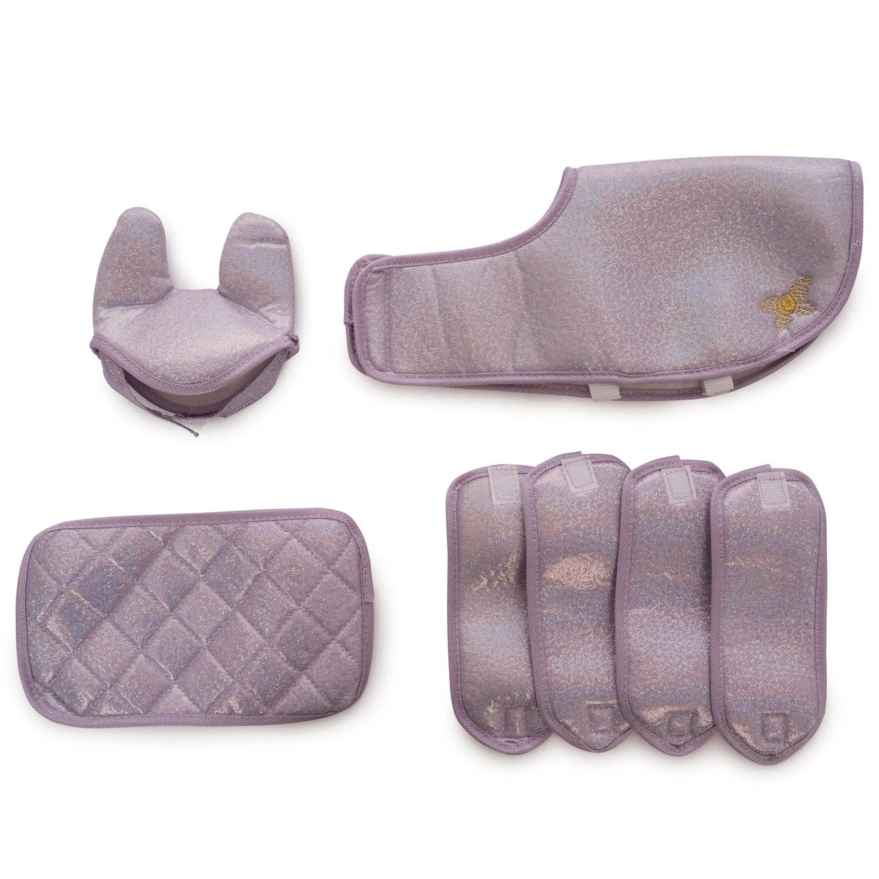 ByAstrup - Accessoires voor Mini paard pony knuffel Lila