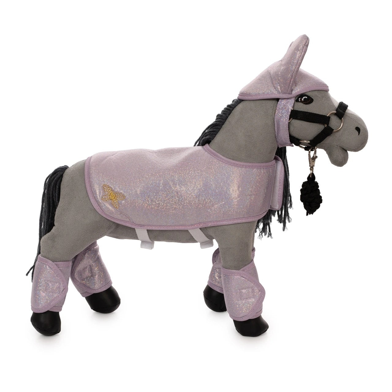 ByAstrup - Accessoires voor Mini paard pony knuffel Lila