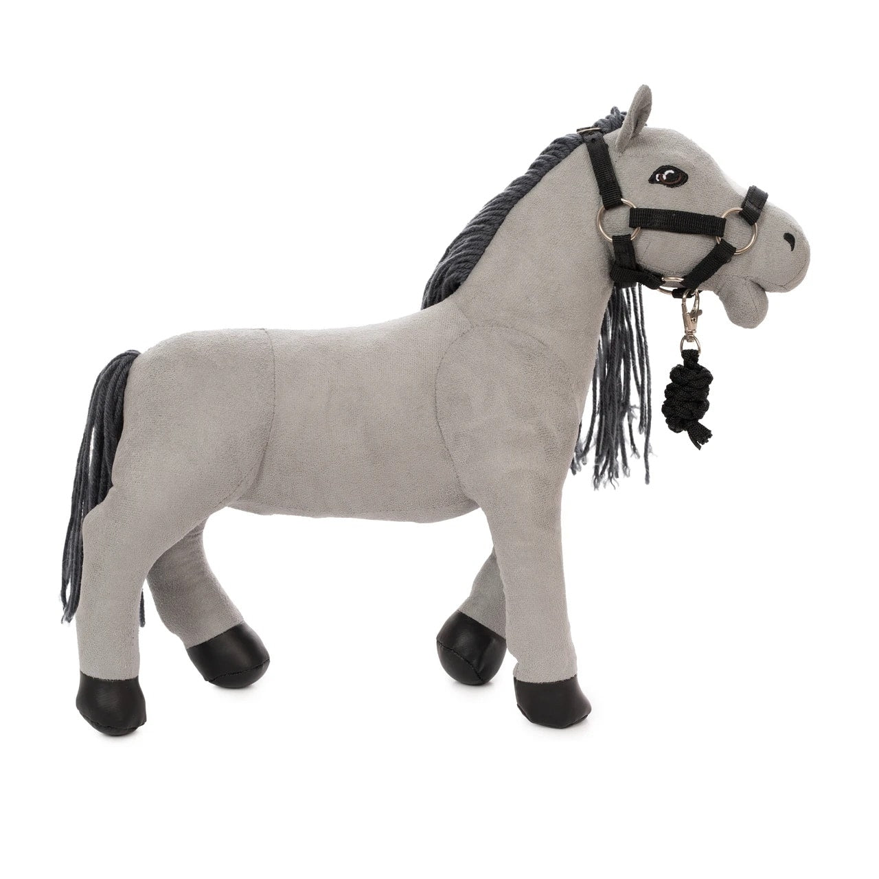 ByAstrup - Mini paard pony knuffel grijs