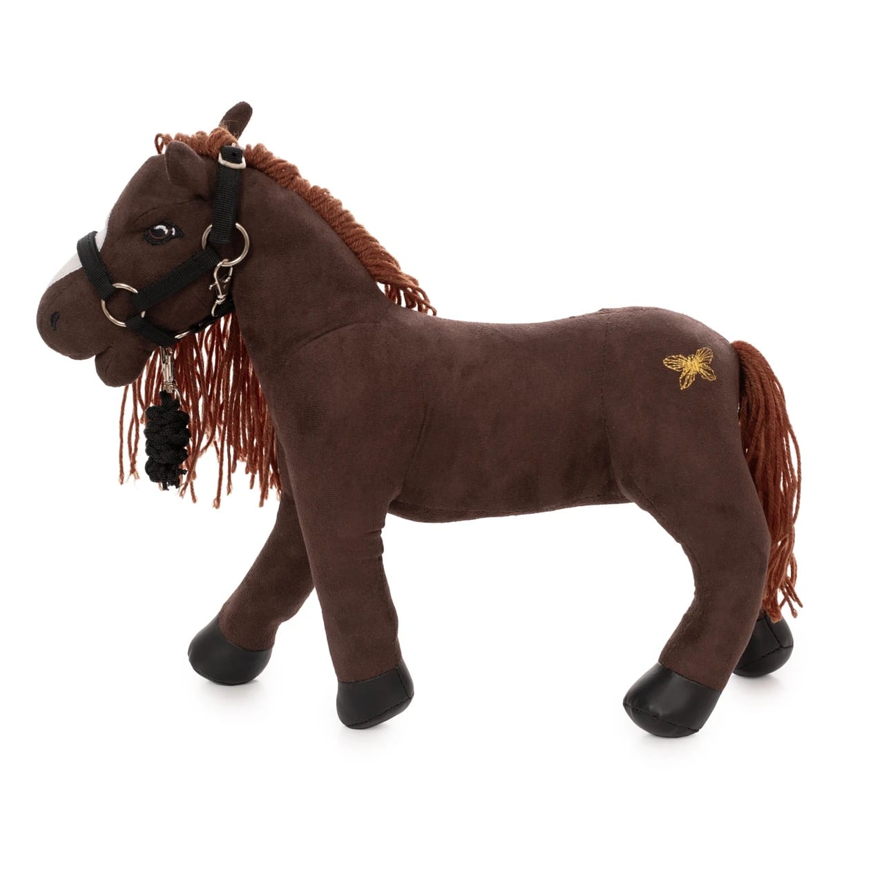 ByAstrup - Mini paard pony knuffel bruin