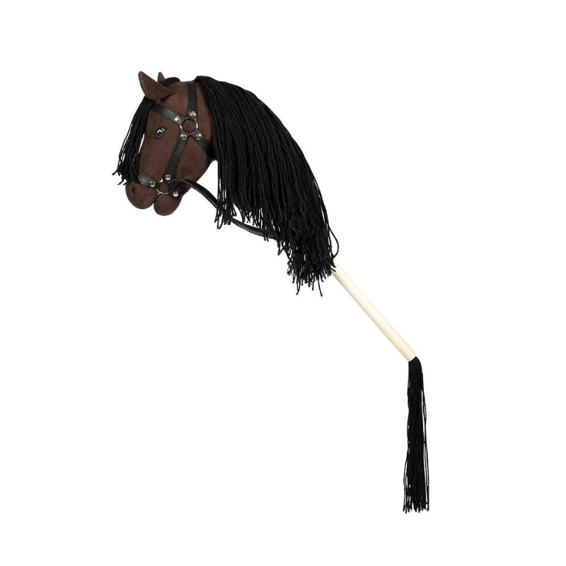 ByAstrup - Deluxe stokpaard met open mond - bruin