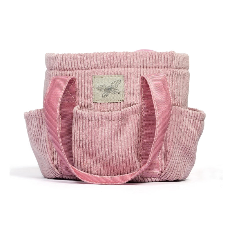 ByAstrup -Verzorgingstas voor stokpaard - Corduroy - Roze