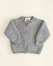 Hvid Wollen vestje Inga Grey Melange