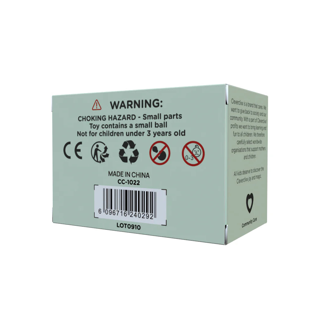 GRATIS EXTRA AUTO - Cleverclixx - Race Track Intense - 65 stuks + gratis auto groen