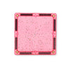Cleverclixx - Glitter Tiles Pack Transparent / Pink (16 stuks)