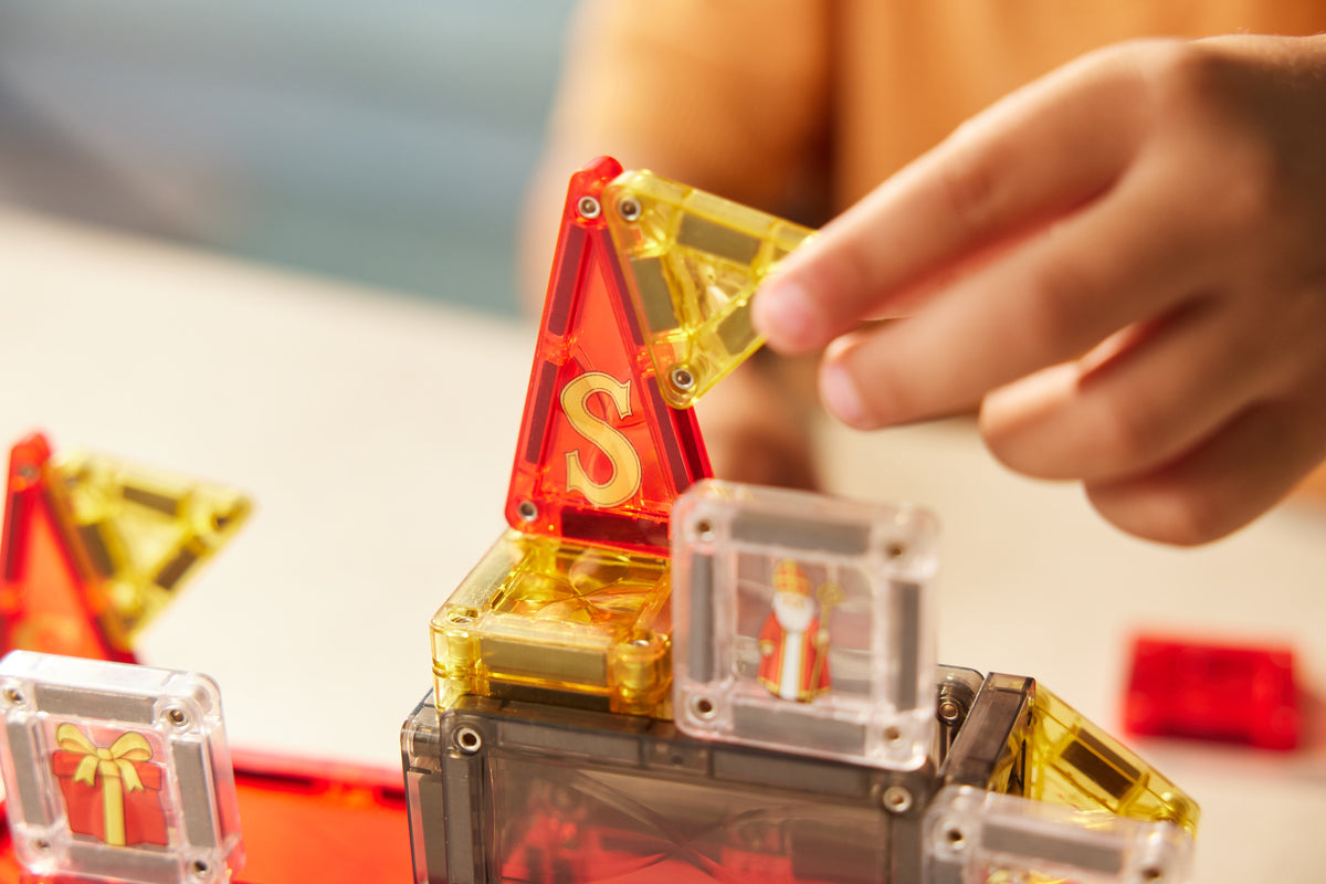 Cleverclixx Mini Tiles Sinterklaas bouwen