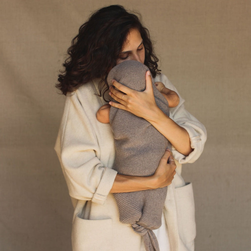 Hvid - cocoon - 100% merinowol - Otter