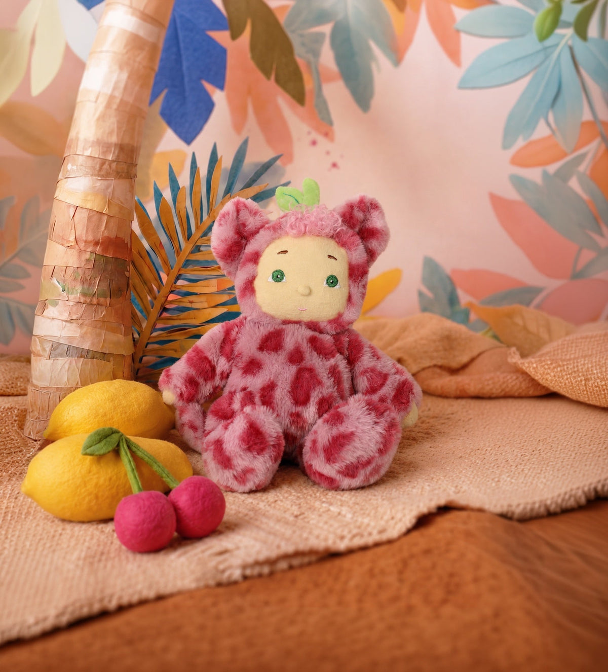 Dinkum Dolls - Cozy Dinkum Cherry Cheetah