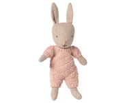 Maileg - Knuffel konijn - Micro rabbit Rose Knitted (13,5 cm)