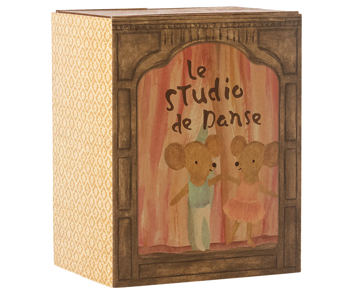 Maileg - Balletstudio met kleine broer en kleine zus