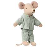 Maileg - Kleine broer in luciferdoosje met pyjama