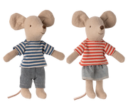 Maileg - LouiMax en Stella en huisje - kleine broer en zus