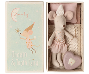 Maileg - Tandenfee muisje in luciferdoosje - Roze