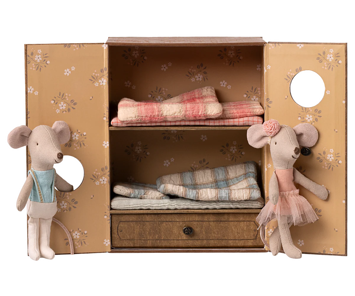 Maileg - Balletstudio met kleine broer en kleine zus