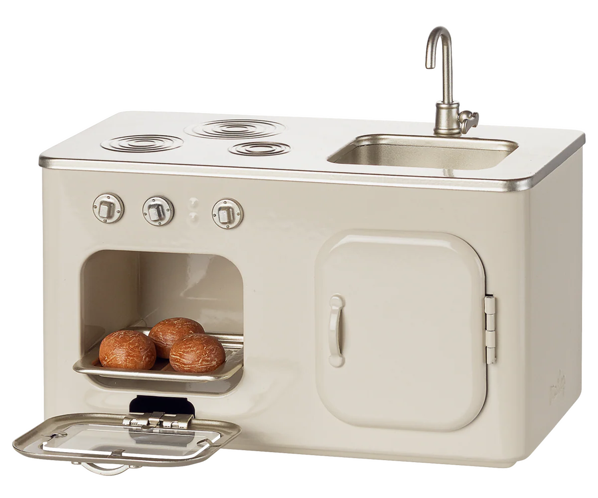 Maileg - Metalen Keuken voor in poppenhuis