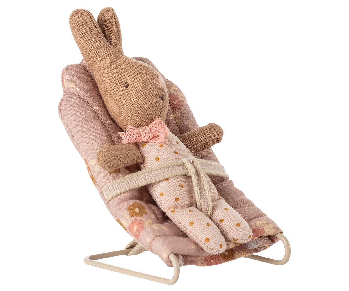 Maileg Wipstoeltje Rose - babysitter - 7,5 cm