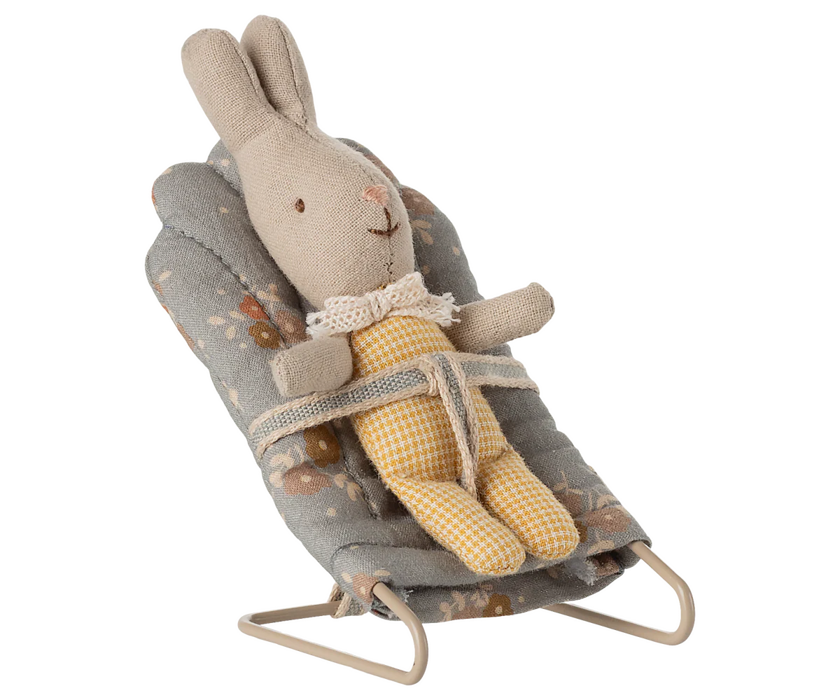 Maileg Wipstoeltje Blue - babysitter - 7,5 cm