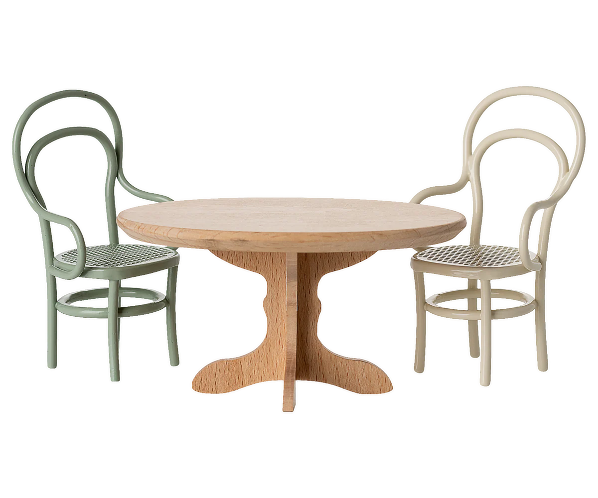 Maileg - Eettafel van hout voor Muizen poppenhuis