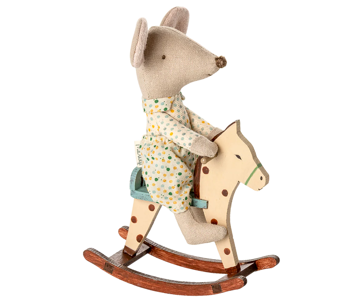 Maileg - Hobbelpaard met stippen 8,5 cm