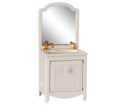 Maileg - Wastafel met spiegel Off-White