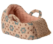 Maileg - Draagmand voor baby muis roze