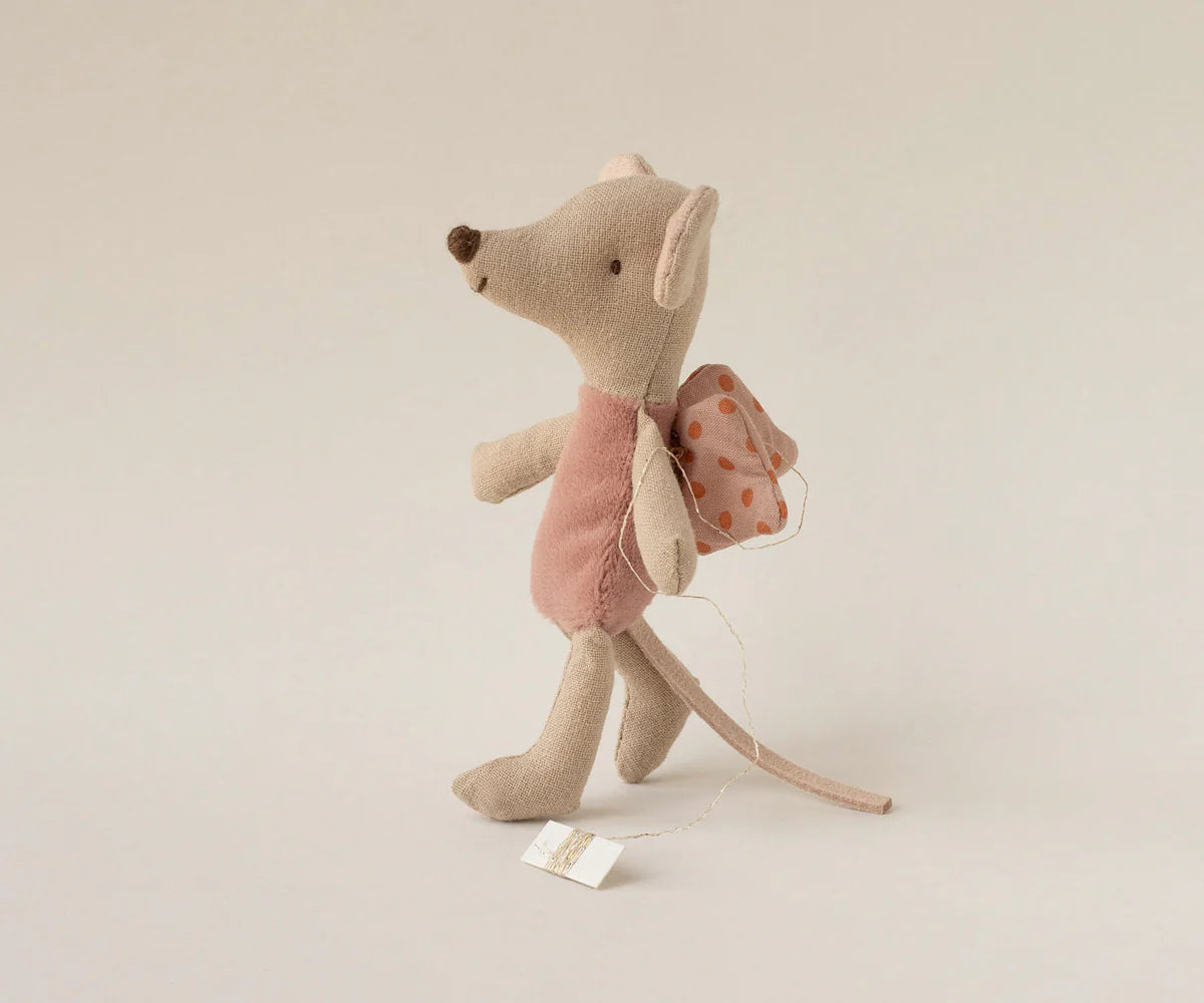 Maileg - Fairy Mouse elfenmuis - roze